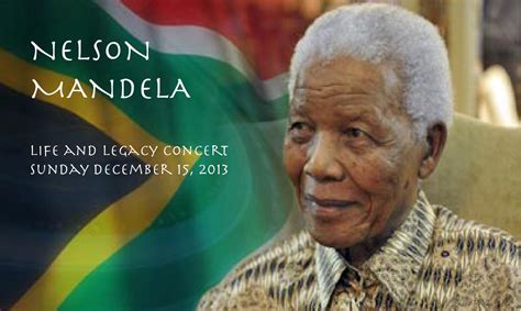 Nelson mandela life and legacy concert program by Chances510 - Issuu