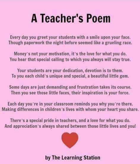 Happy Teachers Day Poems, Retirement Poems For Teachers, Teachers Day ...