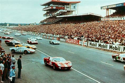 Transportation 1967 Dan Gurney Ford GT40 24 Hours of LeMans Auto Racing ...