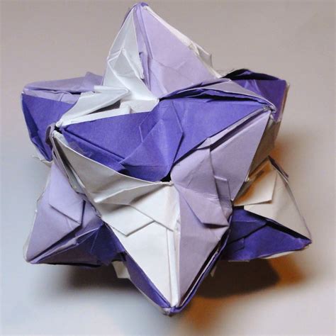 Origami Stellated Dodecahedron by pecatrix on DeviantArt