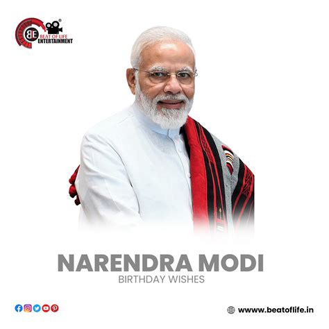 Narendra Modi Birthday Wishes - Beat of Life Entertainment