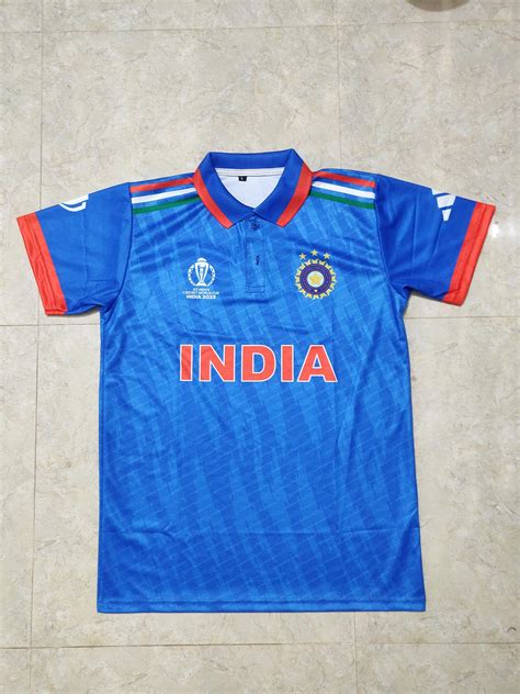 India ICC Cricket World Cup 2023 Jersey PLAYER VERSION, 49% OFF