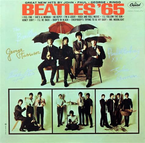 the beatles 1960s album covers autographs what-about-the-beatles ...