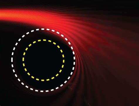 Light-bending black hole mimic is first you can watch | New Scientist