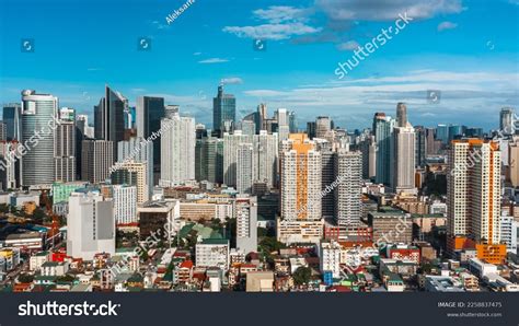 Cityscape Makati City Philippines Known Skyscrapers Stock Photo ...