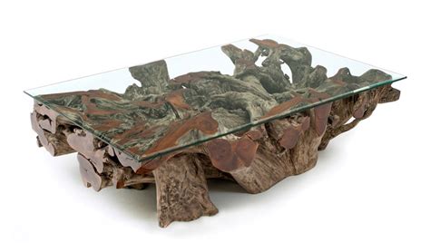 Handcrafted Tree Root Coffee Table | The Green Head