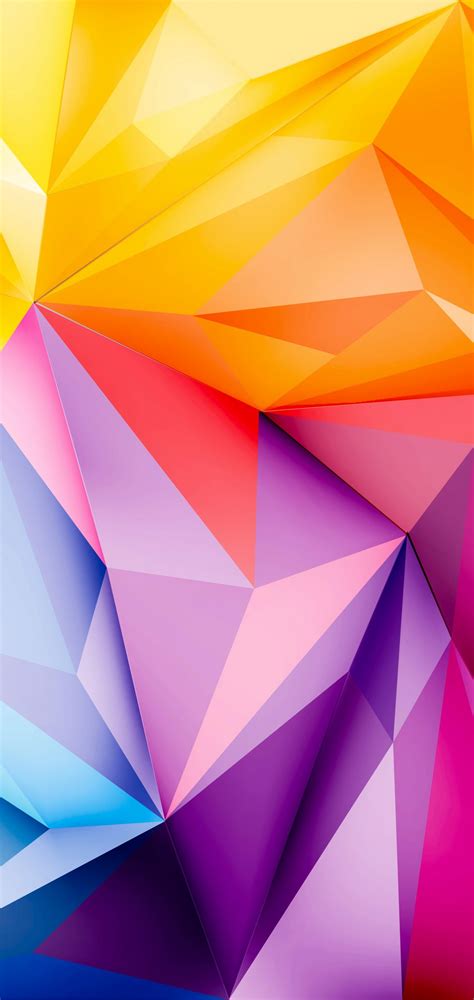 Abstract geometry wallpapers bring color and gradients to iPhone