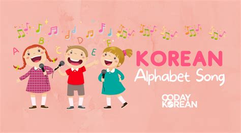 The Korean alphabet song - Hangeul melodies to sing