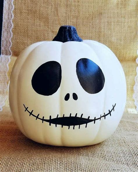 Nightmare Before Christmas Pumpkin Painting