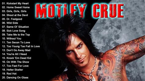 Motley Crue Greatest Hits Full Album | Motley Crue Best Songs Playlist ...