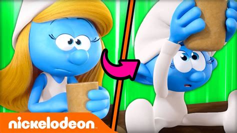 The Smurfs Transform Into BABIES?! 🍼 | Nicktoons - YouTube