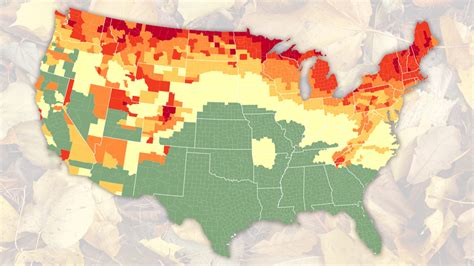 Fall Foliage Map 2023