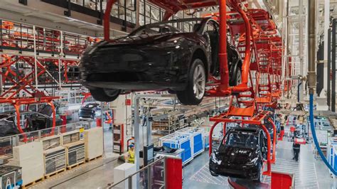 Tesla Shows Entire Model Y Production Process In Shanghai