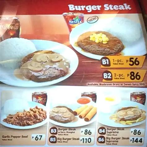 Jollibee Menu Shanghai