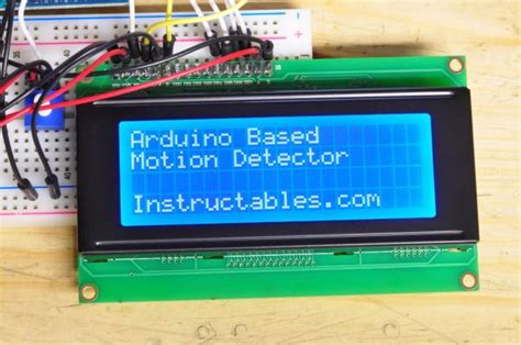 Arduino Controlled Motion Sensor - duino