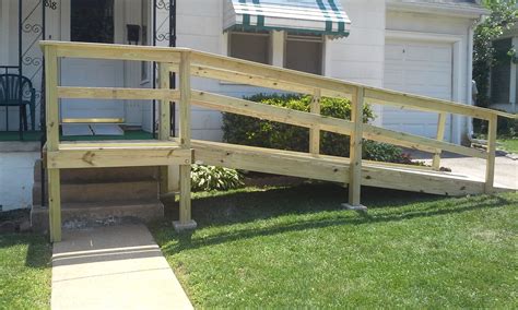 How To Build A Wheelchair Ramp Over Stairs