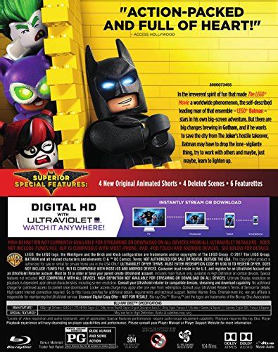 Lego Batman Movie, The (Blu-ray) (BD) | Shop Windy Pinwheel