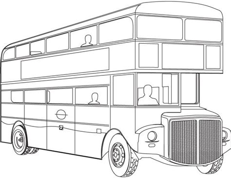 Double decker bus coloring page Super Coloring Pages, Printable ...