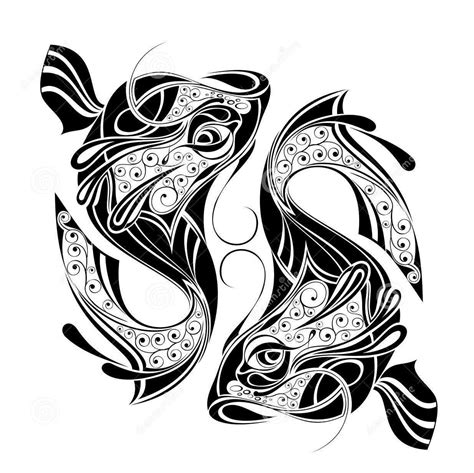 Pisces Fish Drawing at GetDrawings | Free download