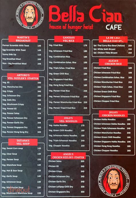 Menu of Bella Ciao, Mira Road, Mumbai | Dineout