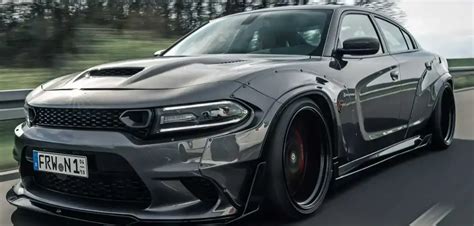 Dodge Charger SRT Hellcat Gets a Widebody Tuneup Overseas