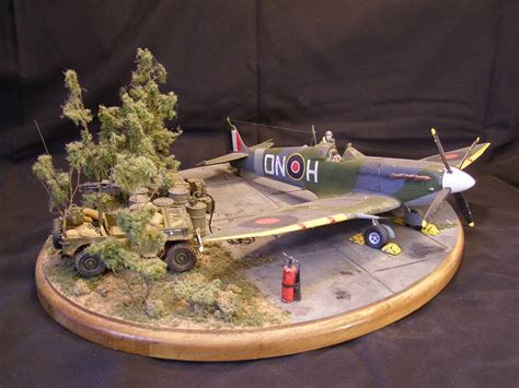 Pin on Spitfire Scale model diorama