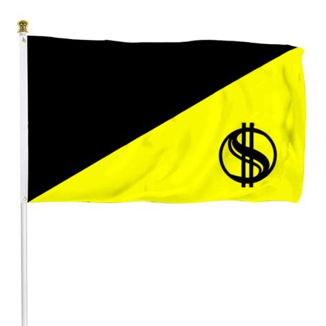 Anarcho Capitalist Flag Banner