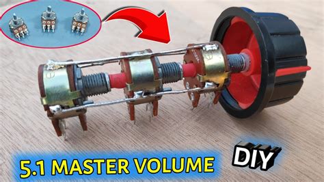 how to make a master volume//master volume diy//5.1 volume control ...