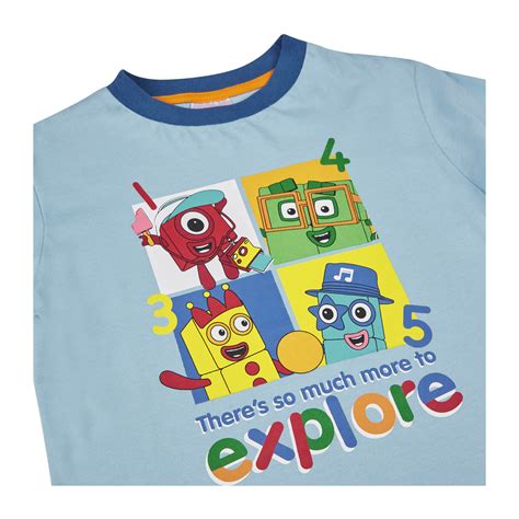 Numberblocks Boys T-Shirt - Characterville