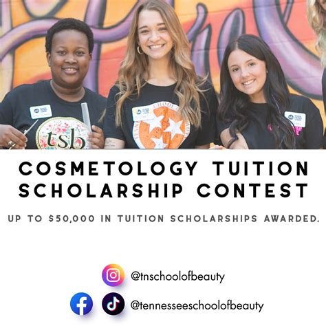 TSB Cosmetology Tuition Scholarship Contest – Tennessee School of Beauty