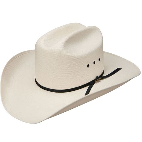 Stetson - Stetson Mens 10X All Around Straw Cowboy Hat X-Small/Small ...