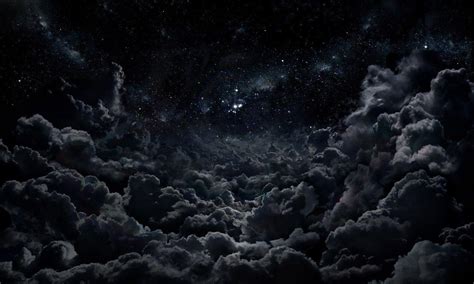 Night Sky with Clouds Wallpapers - Top Free Night Sky with Clouds ...