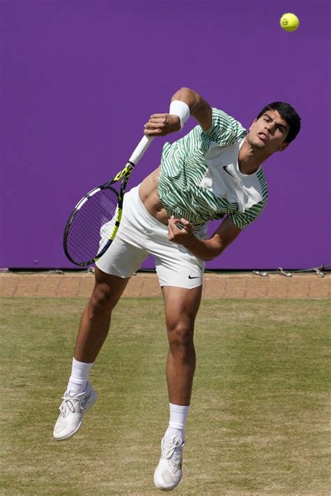 Carlos Alcaraz wins Queen's Club final for 1st title on grass and ...