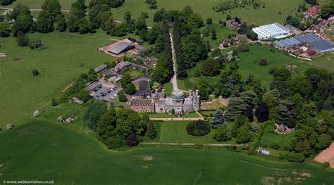 Studley Castle from the air | aerial photographs of Great Britain by ...