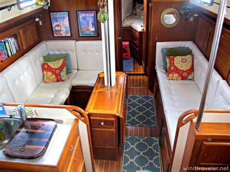 Windtraveler: Our Boat Interior: A Photo Tour