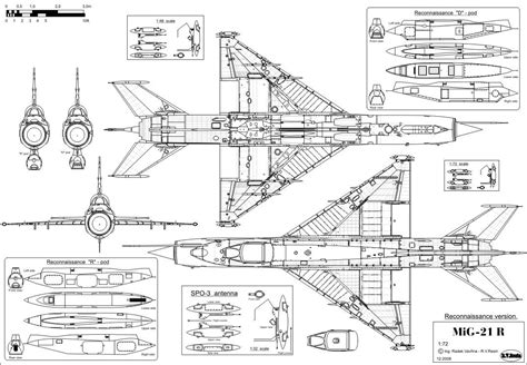 Mikoyan Gurevich MiG 21 Prototypes & Variants (Design & Builds ...