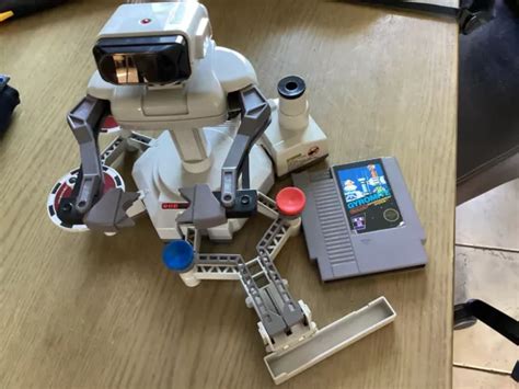 ROB THE ROBOT Nintendo R.O.B. Gyromite Complete Accessories & Set ...