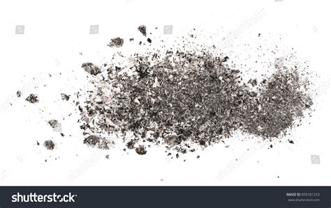 Cigarette Ash Isolated On White Background Stock Photo 659181253 ...