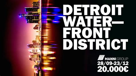 Detroit Waterfront District – ALA-Designdaily