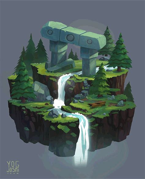 Waterfall Animation on SVA Portfolios