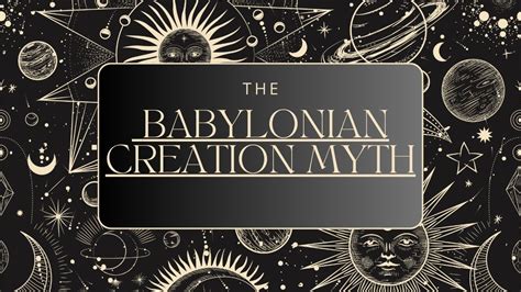 The Babylonian Creation Myth - YouTube