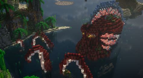 The Kraken - Built In Vanilla Survival : r/Minecraft