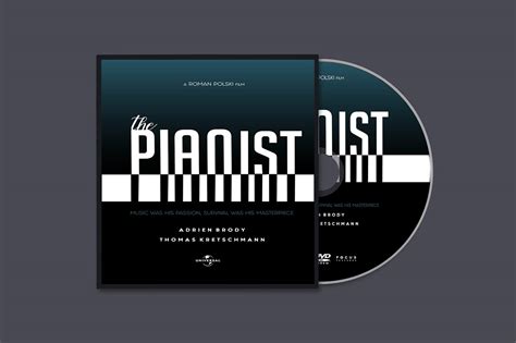 The Pianist - DVD Cover Design on Behance