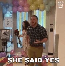 She Said Yes | Raja Vikramarka |.Gif GIF - She said yes | raja ...