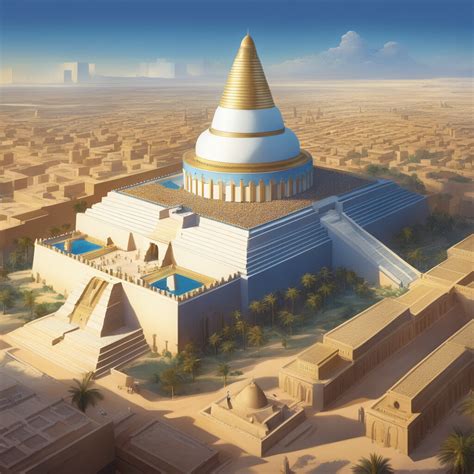 ArtStation - ancient city in the desert