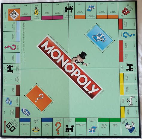 Amazon.com: Monopoly Classic Replacement Board by Hasbro