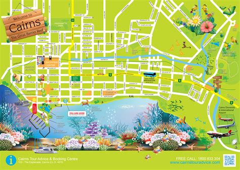 Printable Map Of Cairns