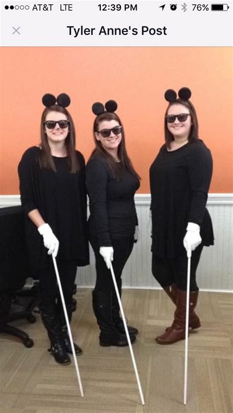 Three blind mice costume … | Three blind mice costume, Funny halloween ...