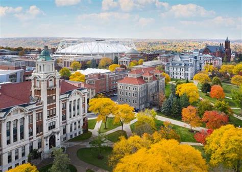 campus_fall_aerial | Syracuse University News