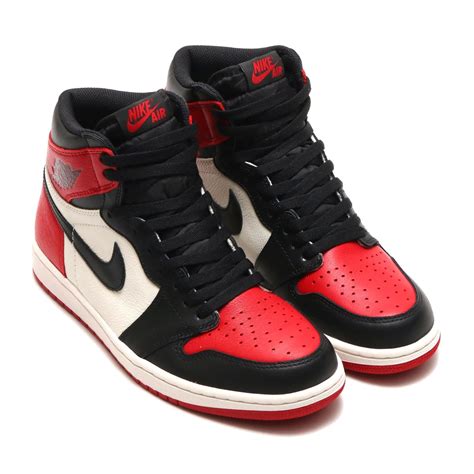 NIKE AIR JORDAN 1 RETRO HIGH OG GYM RED/BLACK-SUMMIT WHITE - TITIP ...